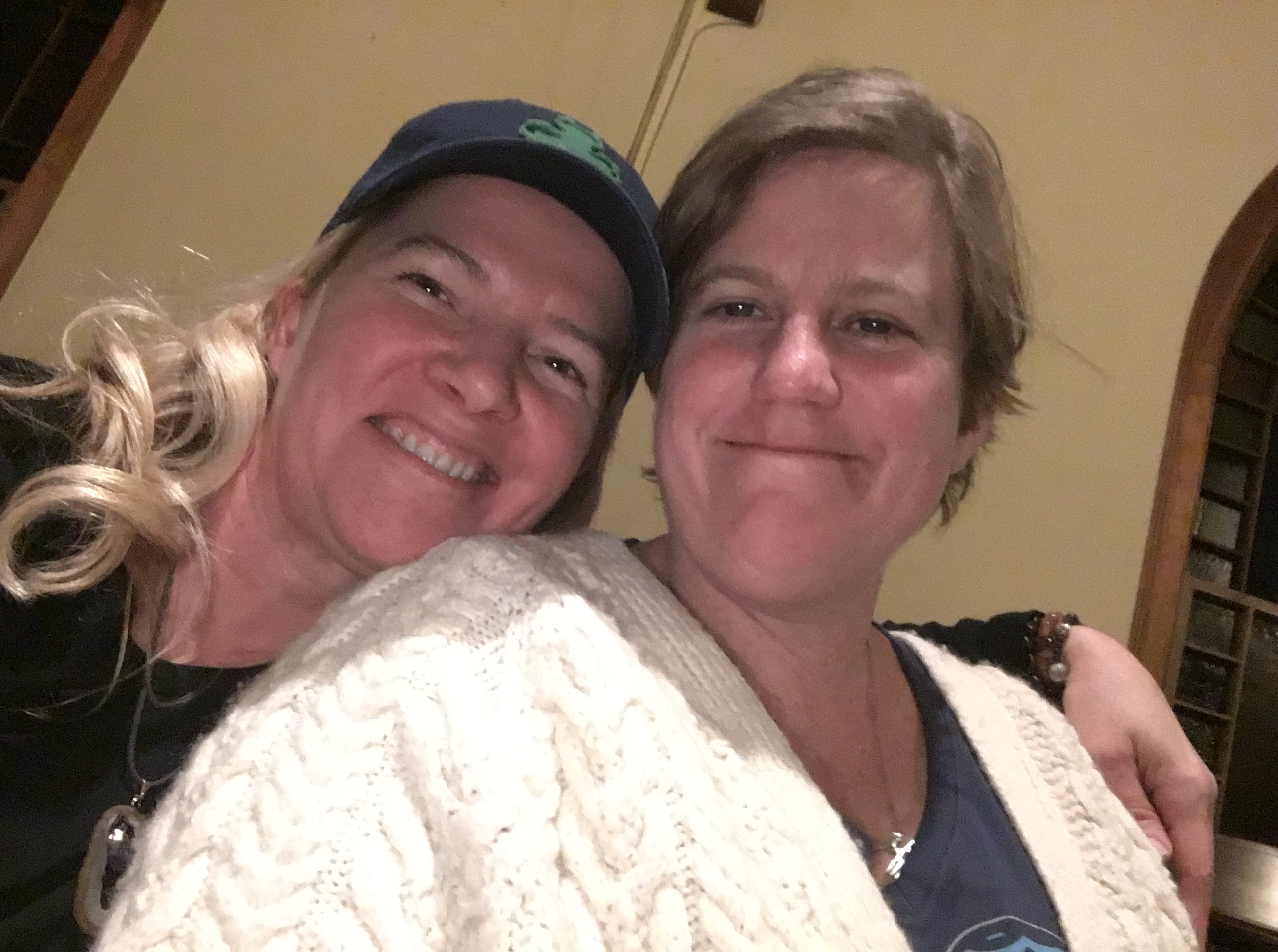 me and VIv at DL on Sunday night